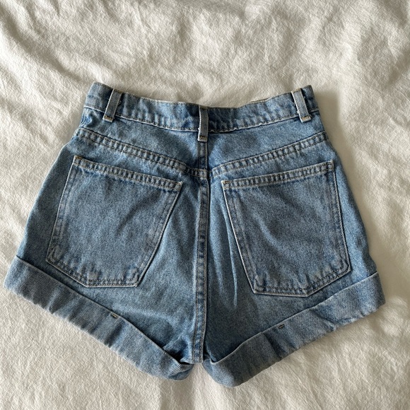 American Apparel denim shorts size 25 - Picture 4 of 4